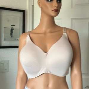 TORRID CURVES LIGHTLY PADDED BRA. Size 44F. Nude. FULL COVERAGE. VGUC.